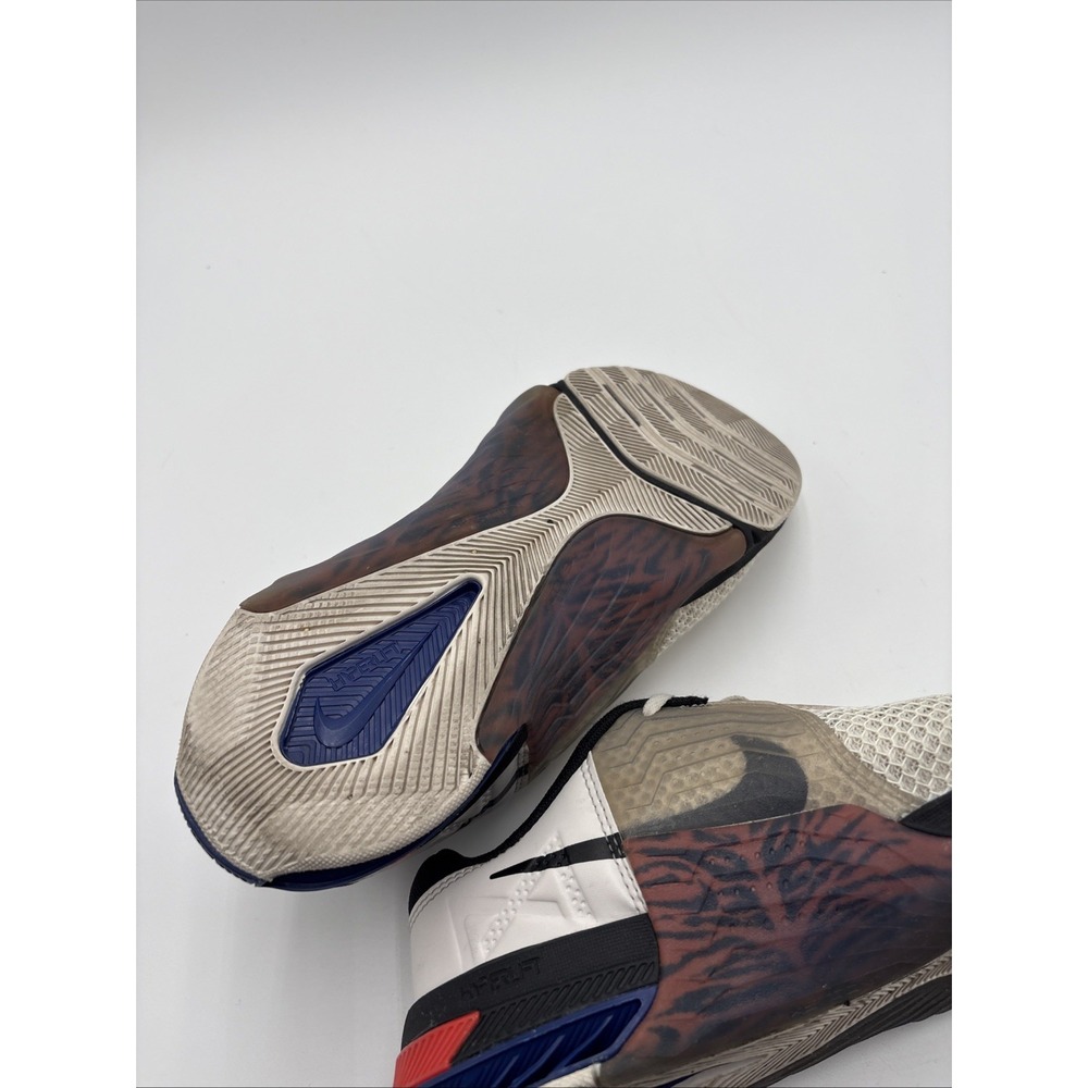 Nike Metcon Women's Size 8.5 Hyperlift White Mesh Tiger Stripe Side Lock Laces - Picture 9 of 12